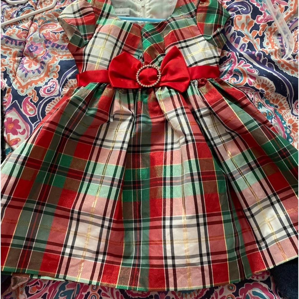 Girls 4T Bonnie Jean Christmas dress